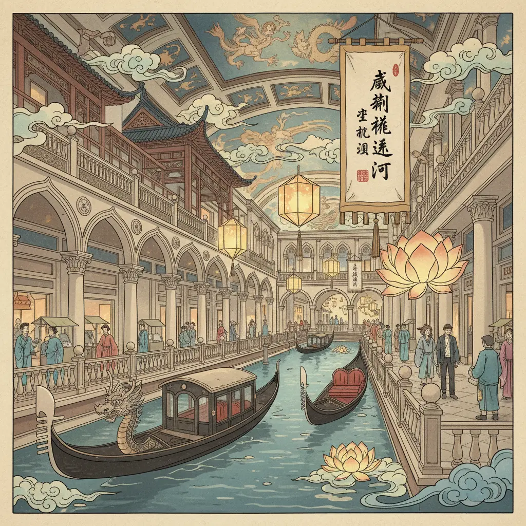 澳門威尼斯人 - 室內運河