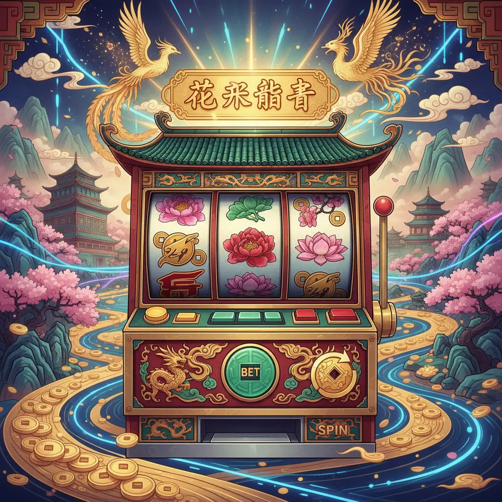 角子老虎機 - 花開富貴