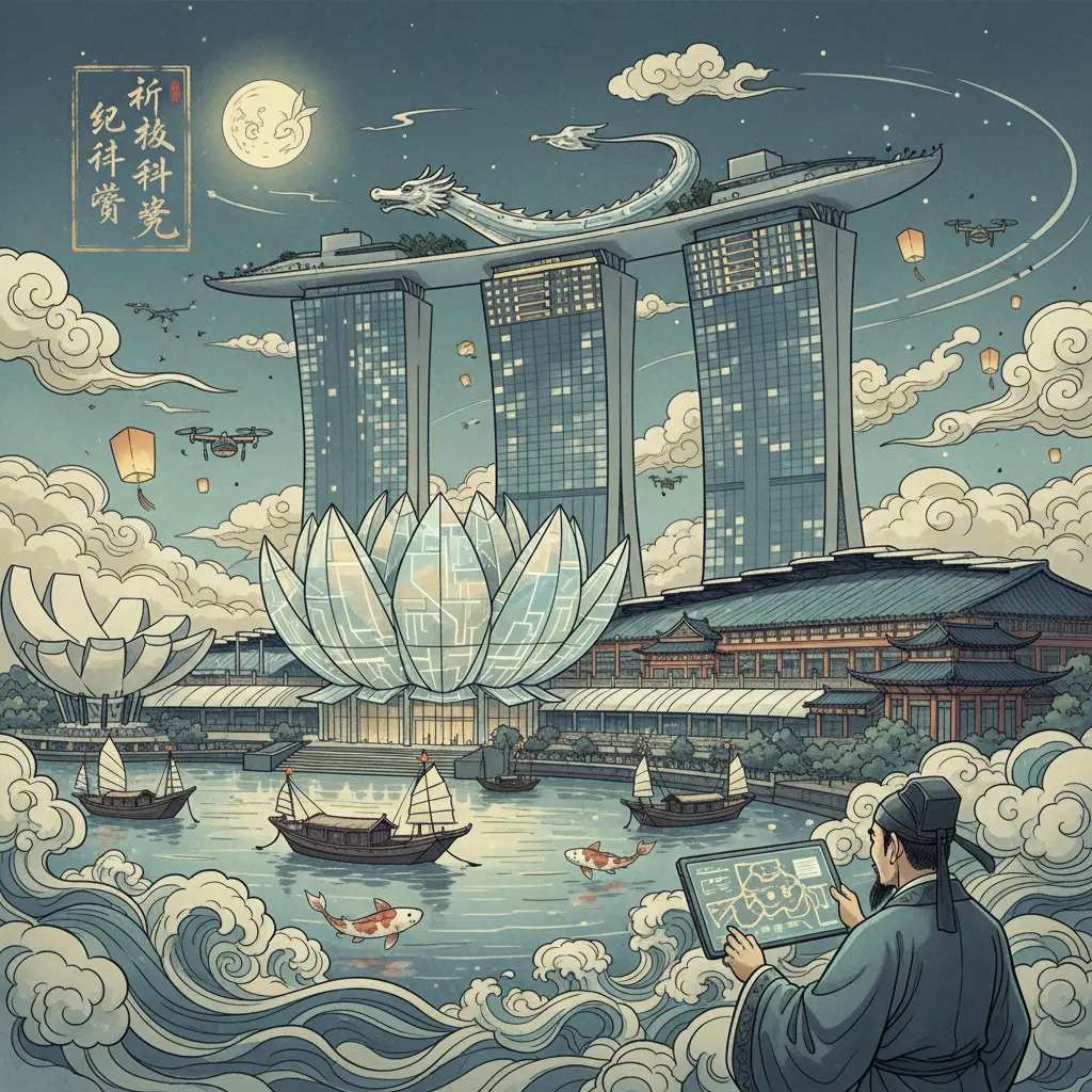 新加坡海灣金沙 - 新加坡藝術科學博物館