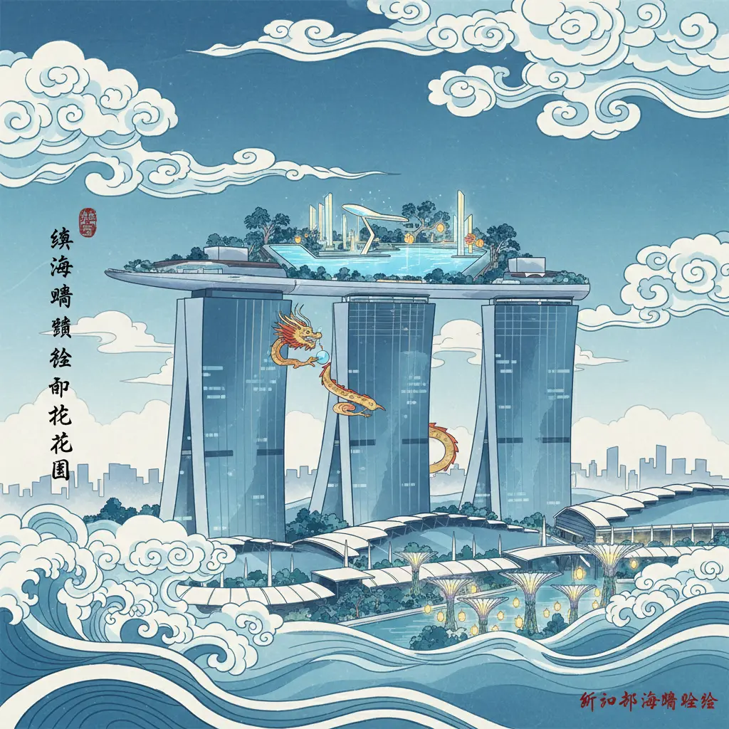 新加坡海灣金沙 - 濱海灣金沙空中花園