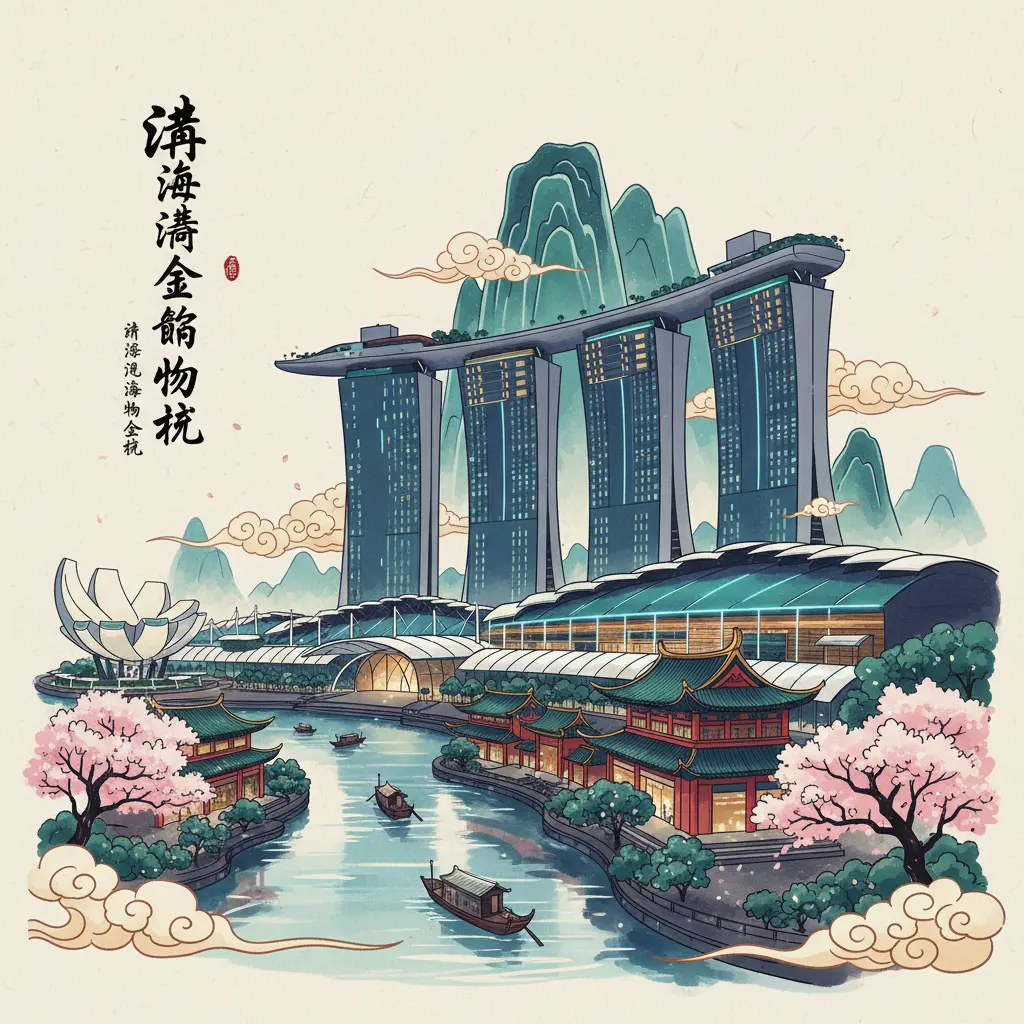 新加坡海灣金沙 - 濱海灣金沙購物商城