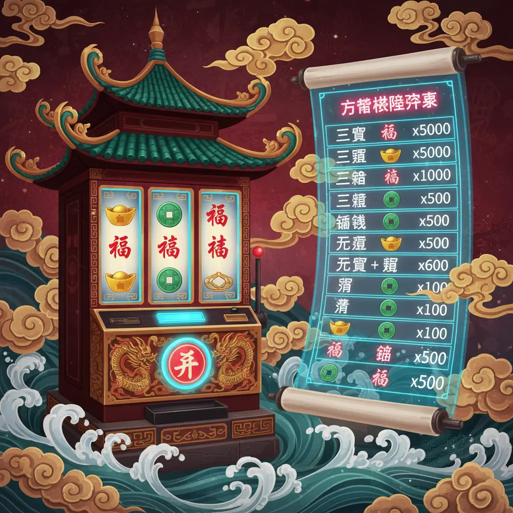 老虎機賠率表 - 老虎機