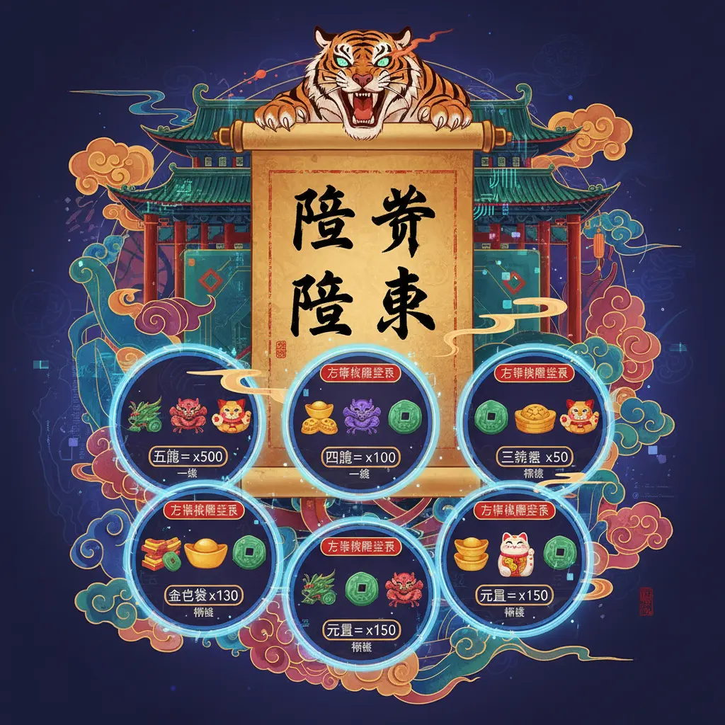 老虎機賠率表 - 賠率表