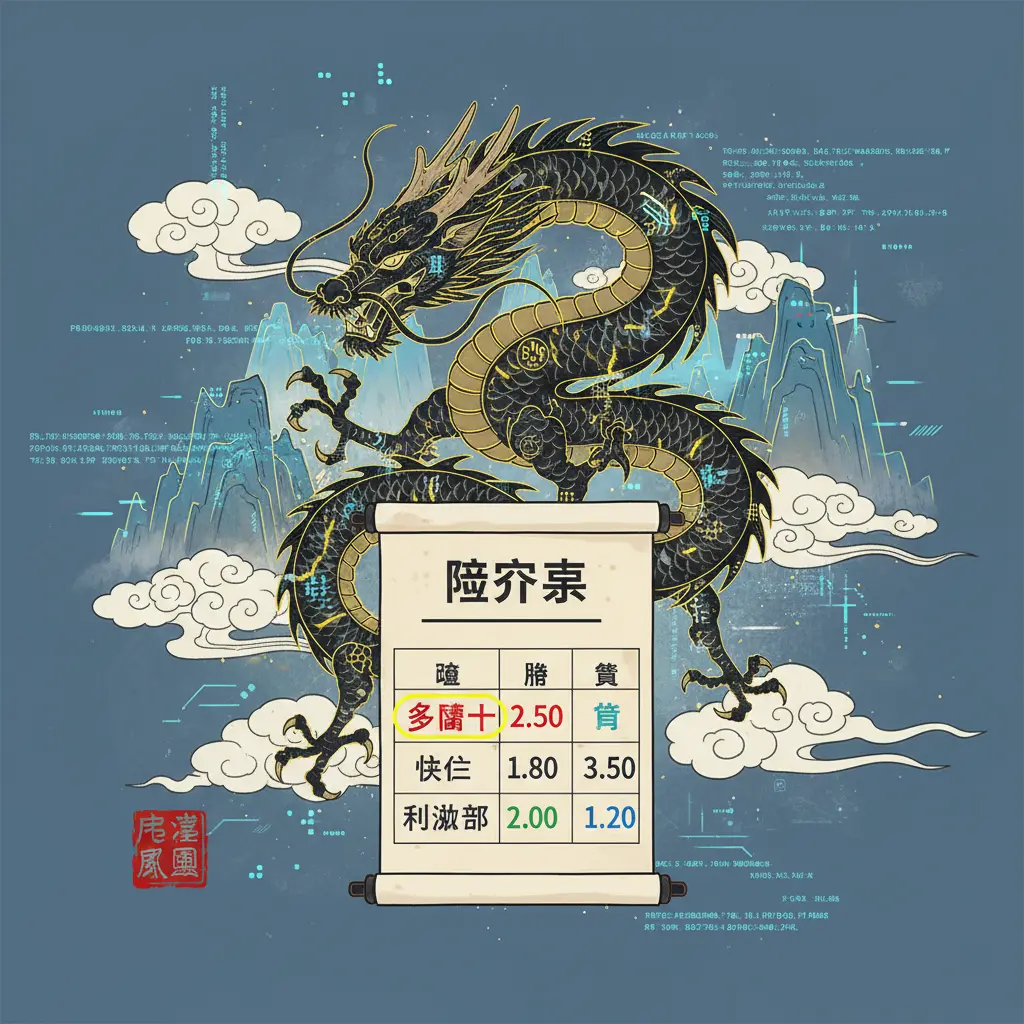 賠率表 - 多蒙特