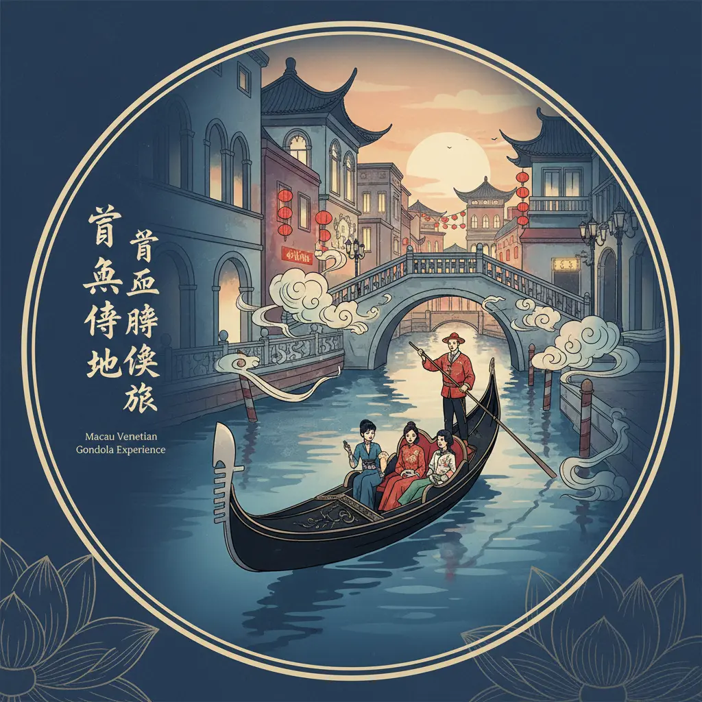 澳門威尼斯人 - 貢多拉船體驗之旅