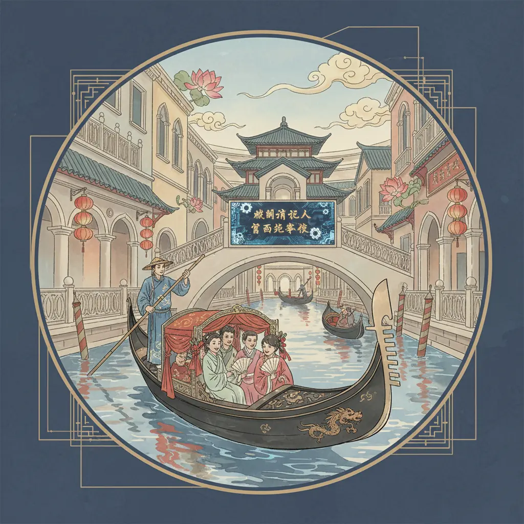 澳門威尼斯人 - 貢多拉體驗